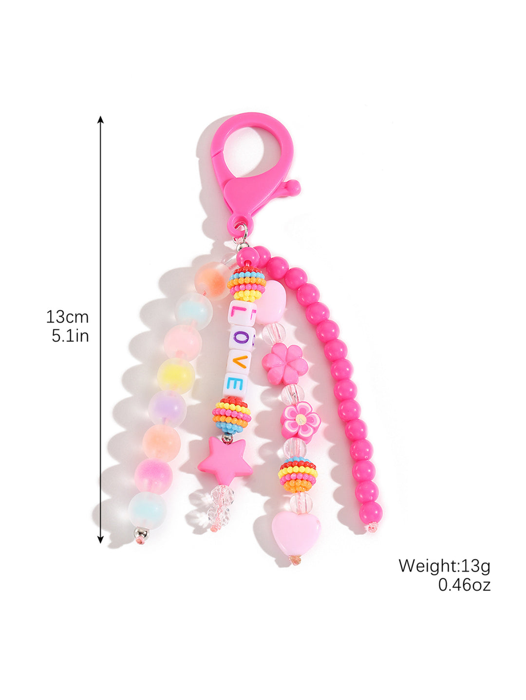 Smiley face LOVE letter pendant gift for best friends