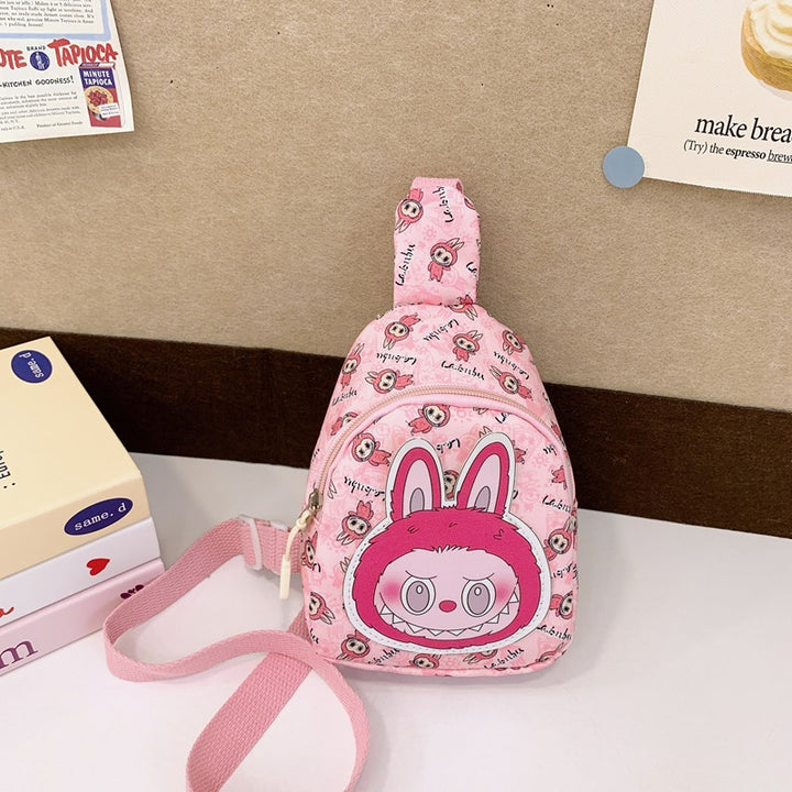Children's Labubu chest bag cartoon labubu crossbody bag