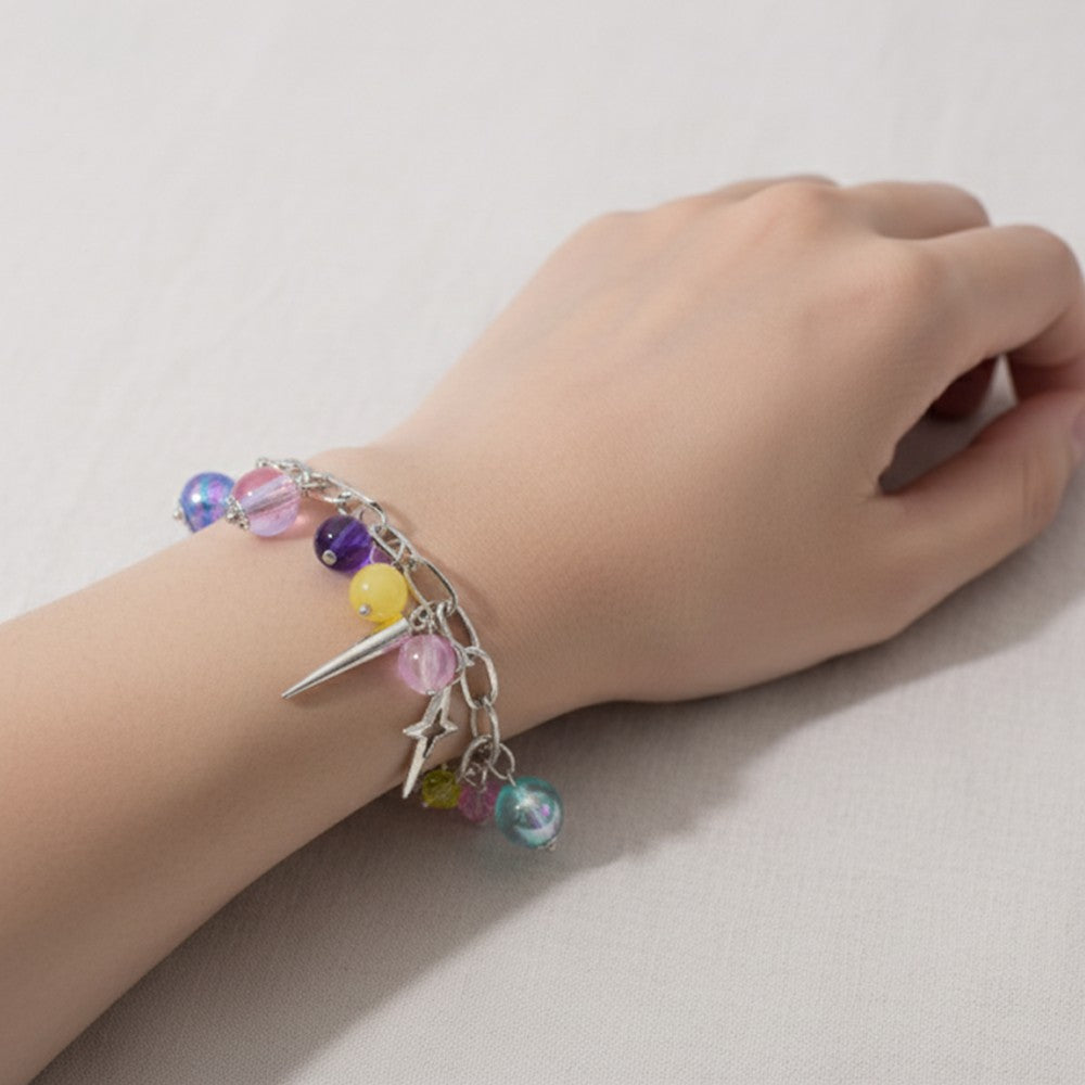 Kpop Demon Hunters beaded alloy bracelet