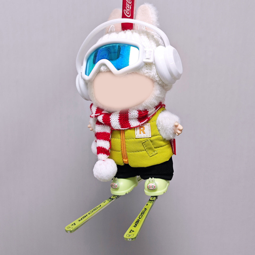17cm dolls Winter ski goggles set doll clothes