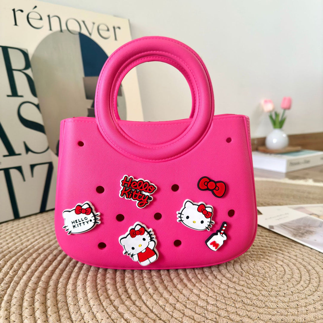Mini EVA Beach Handbag DIY Beach Bogg Bag for kids