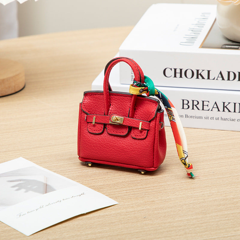 Mini Bag Pendant Creative Leather designer Bag Pendant