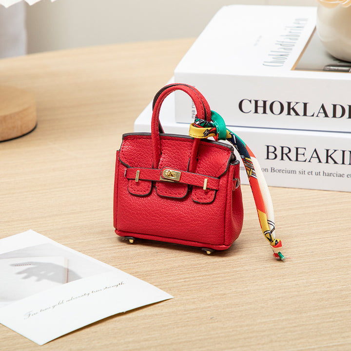 Mini Bag Pendant Creative Leather designer Bag Pendant