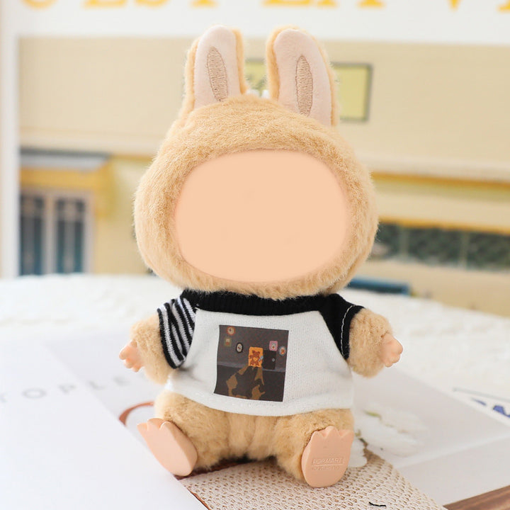 Summer T-shirt top for labubu dolls tee