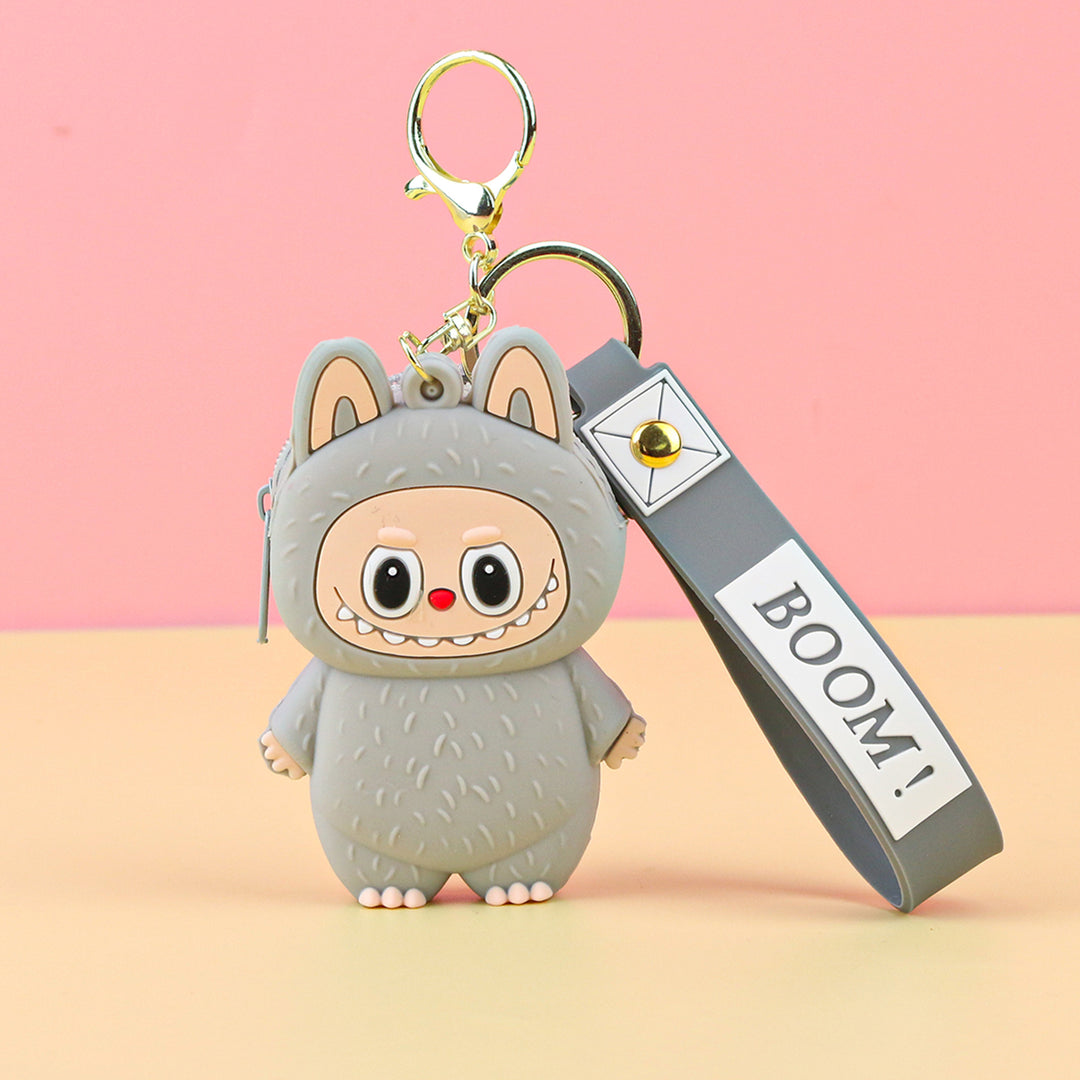 Labubu cute key chain coin purse labubu gift
