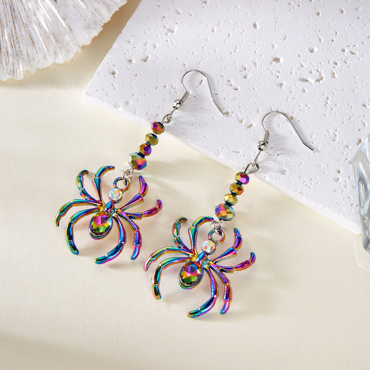 Halloween creative spider earrings halloween gifts