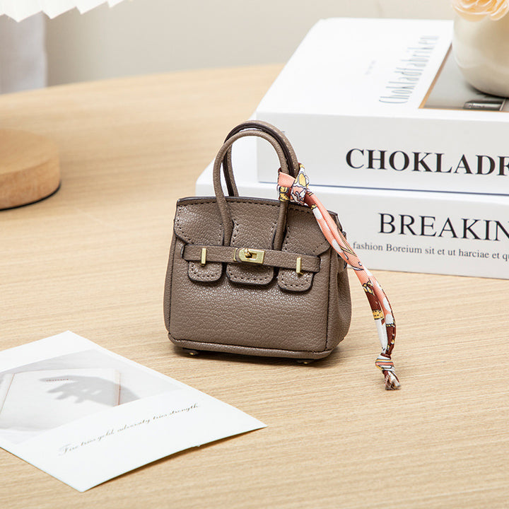 Mini Bag Pendant Creative Leather designer Bag Pendant