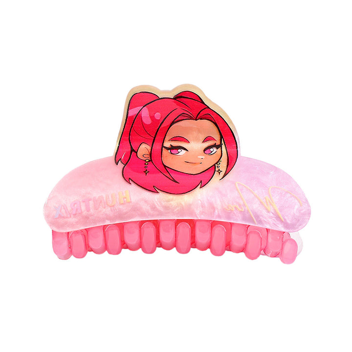 KPOP demon hunters Acrylic hair claw clip