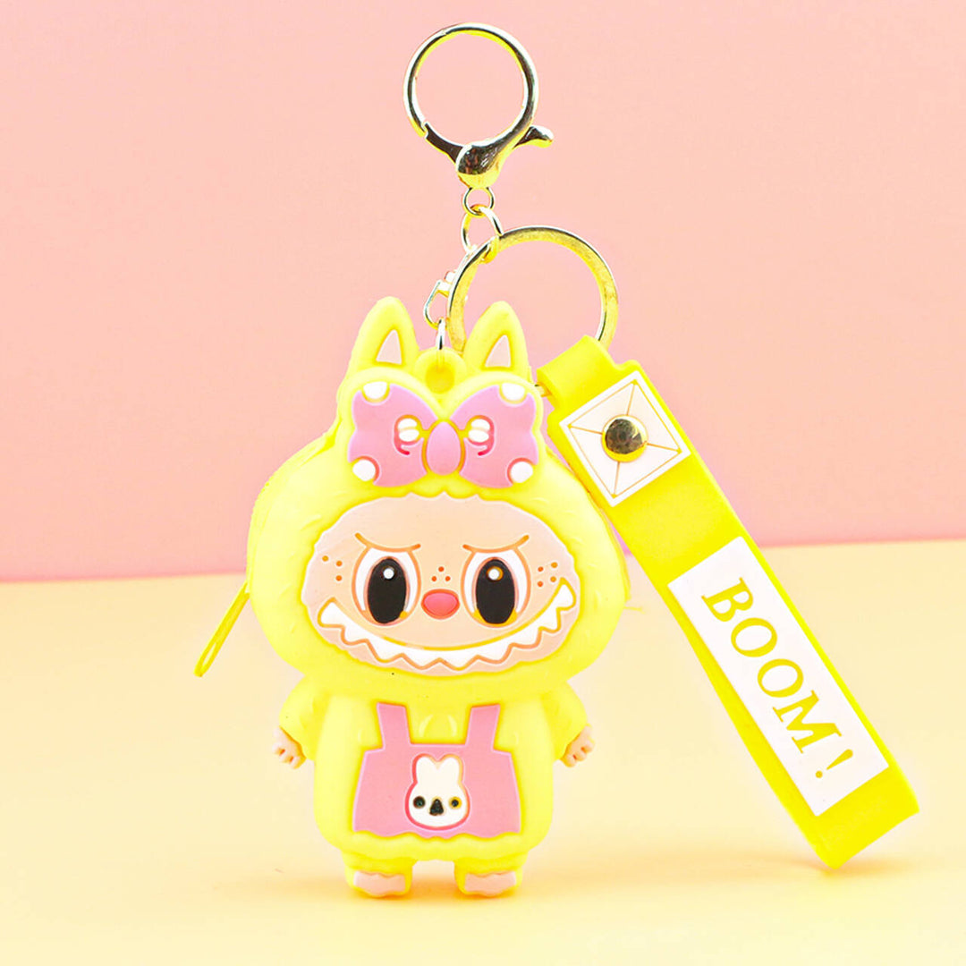 Labubu cute coin purse key chain labubu gift