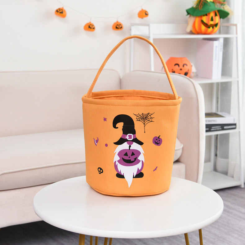 Halloween large capacity candy basket for kids