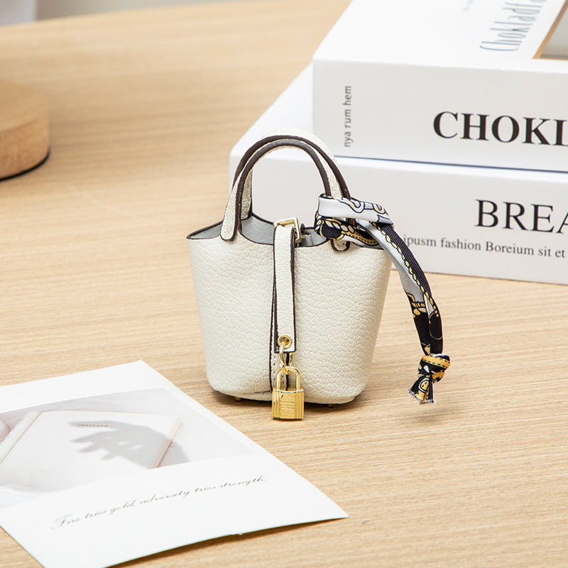 Mini Bag Pendant Creative Leather designer Bag Pendant