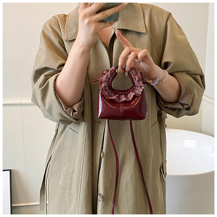 Ruffle Lace mini Handbag Crossbody Bag