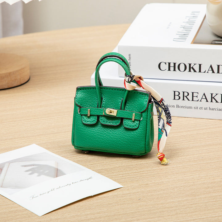 Mini Bag Pendant Creative Leather designer Bag Pendant