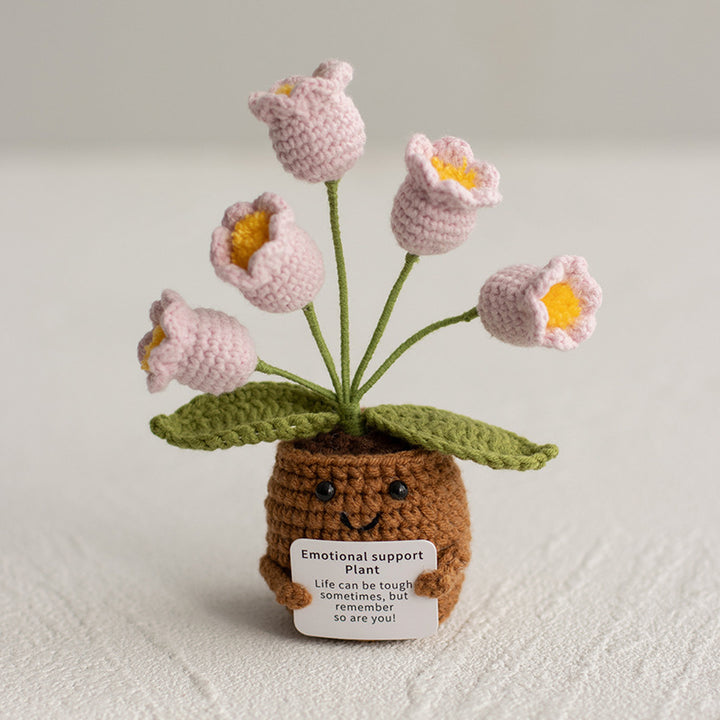 Handmade crochet Lily of the valley flower ornaments