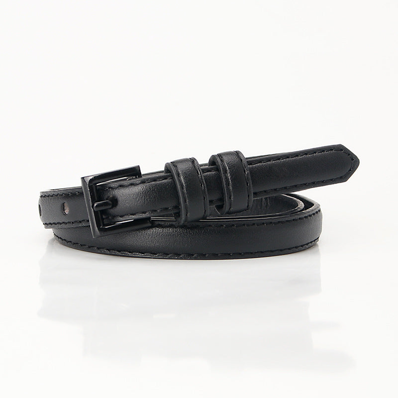 Summer fashion dopamine color women's thin belt