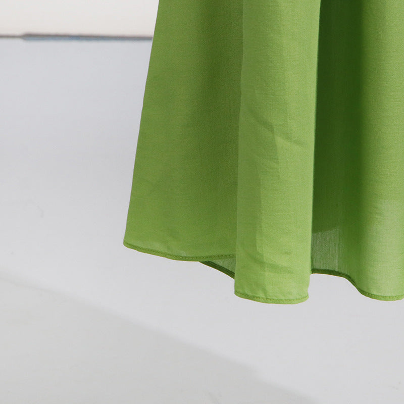 Sleeveless pleated lace-up high-end tube top dress
