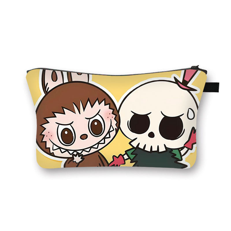 Labubu cosmetic bag portable toiletry bag