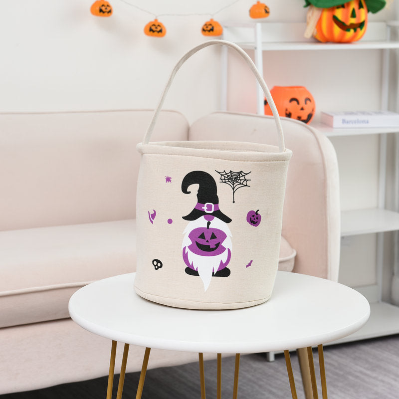 Halloween large capacity candy basket for kids