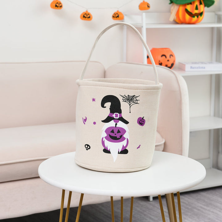 Halloween large capacity candy basket for kids