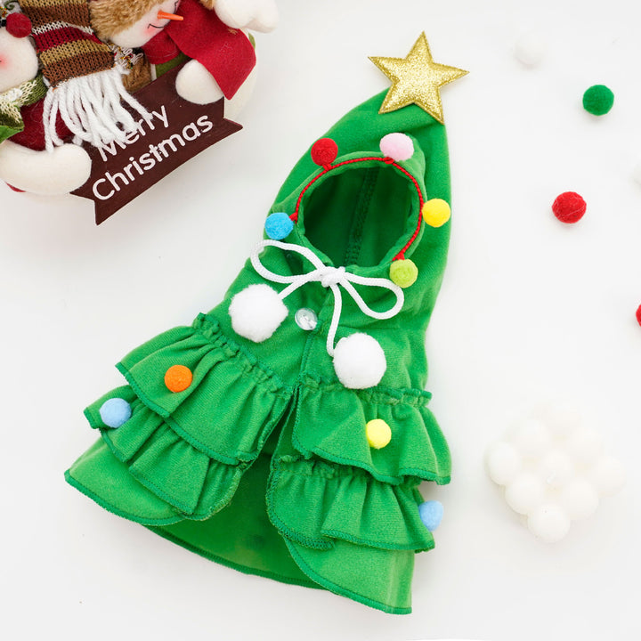 Dog Christmas costumes puppy&cat Christmas cape costumes