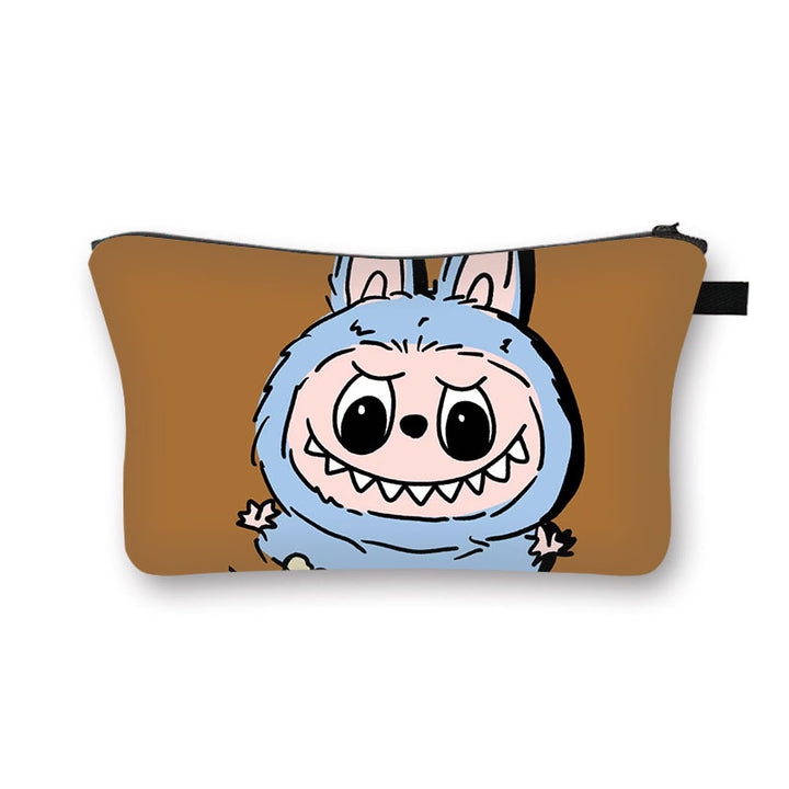 Labubu cosmetic bag portable toiletry bag