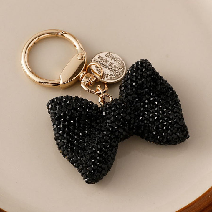 Bow diamond keychain gift for girlfriend&mother
