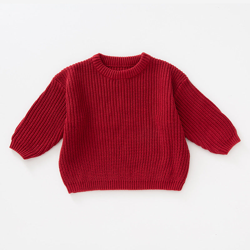 Hand Embroidered Personalized Name Baby Kids Sweater