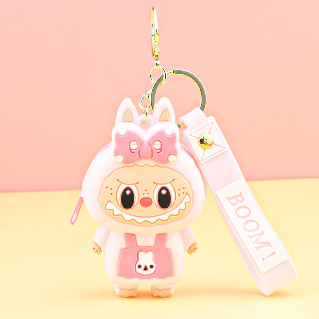 Labubu cute coin purse key chain labubu gift