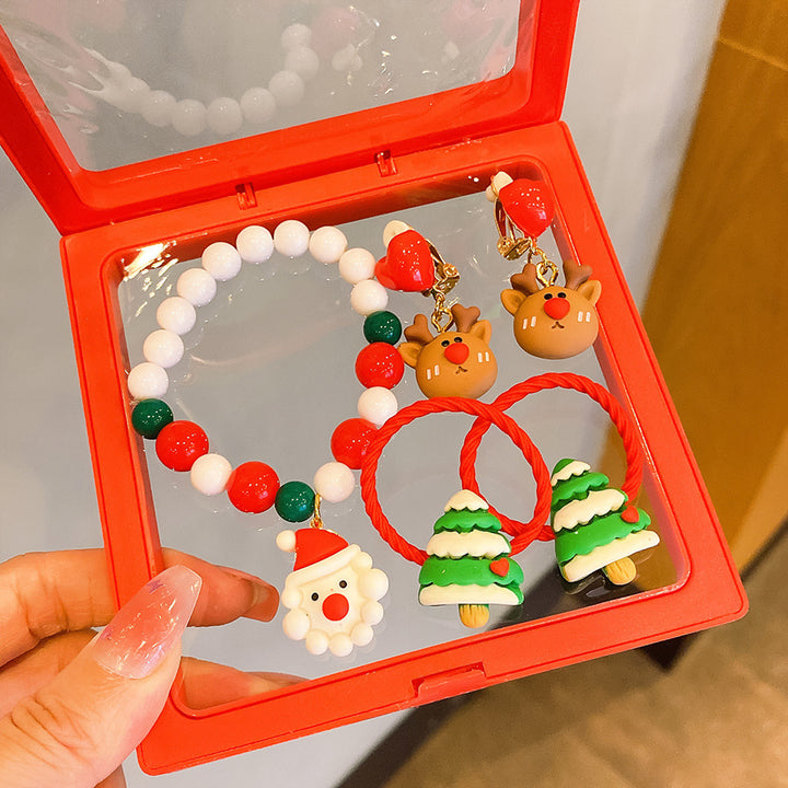 Christmas jewelry accessories 5pcs set-xmas gift
