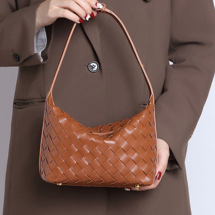 MINI WALLACE LEATHER SHOULDER BAG FOR WOMEN