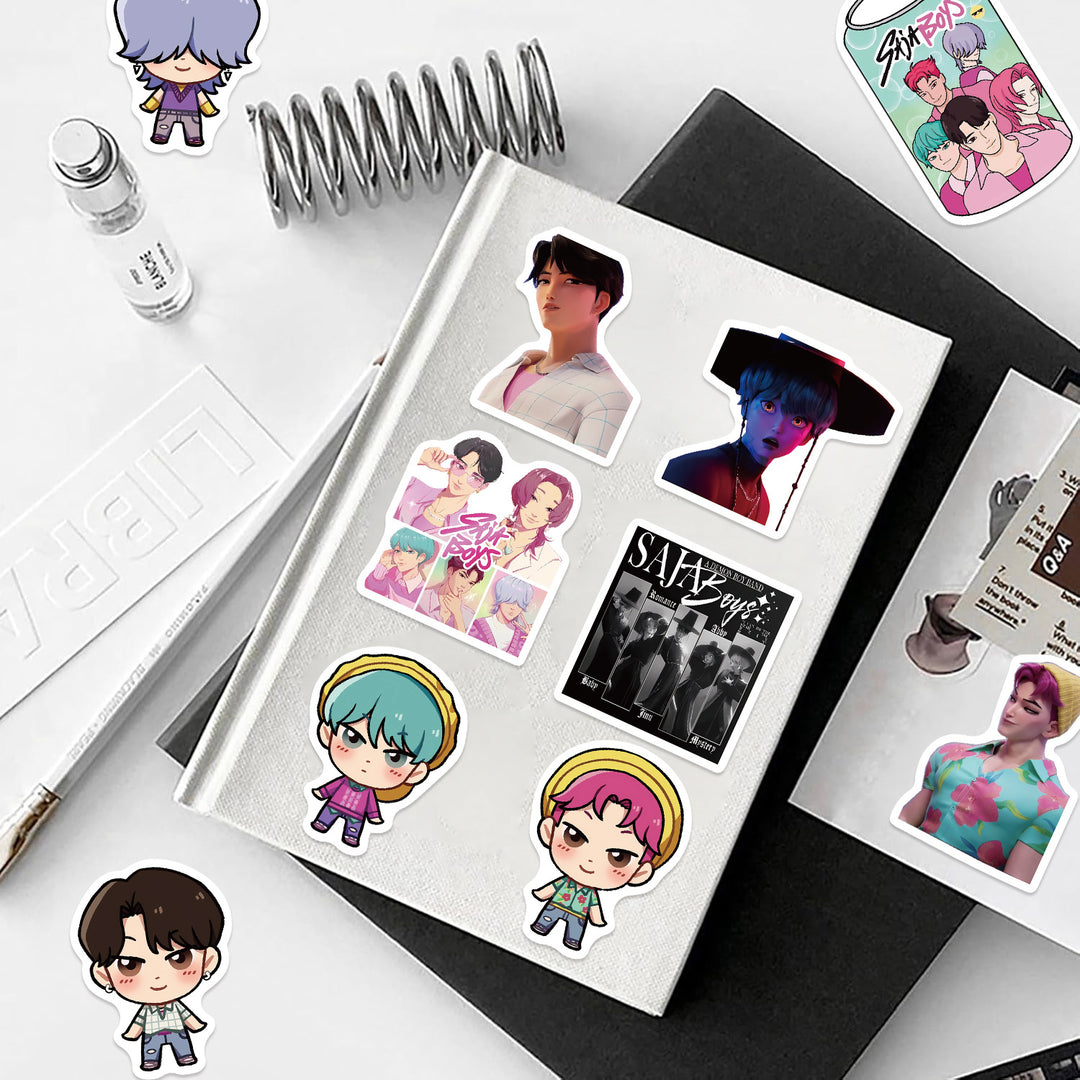 KDH K-pop inspired Waterproof Stickers Pack of 60
