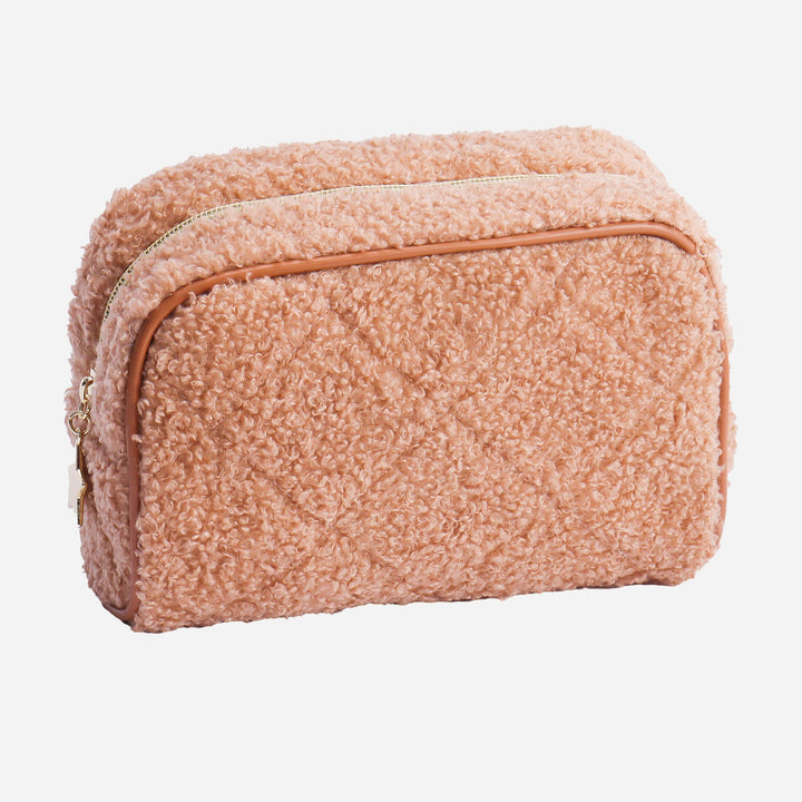 Plush cosmetic bag portable pillow bag storage bag