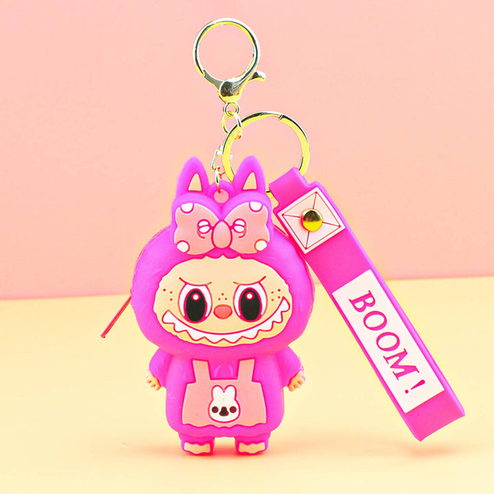 Labubu cute coin purse key chain labubu gift