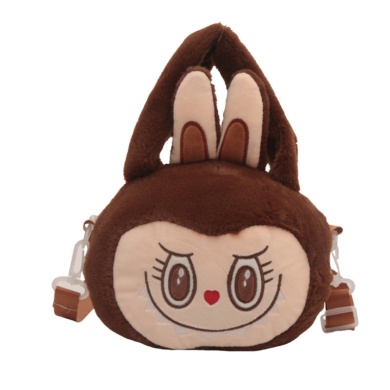 Labubu furry cute handbag labubu crossbody bag