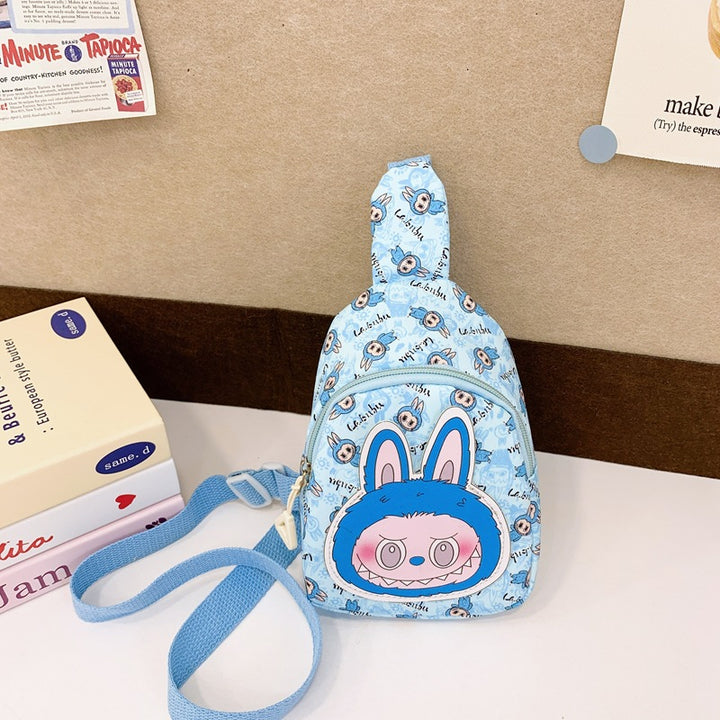 Children's Labubu chest bag cartoon labubu crossbody bag