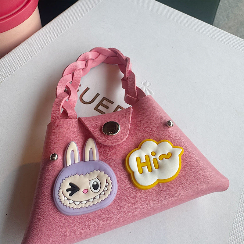 Labubu small Headphone bag mini coin bag