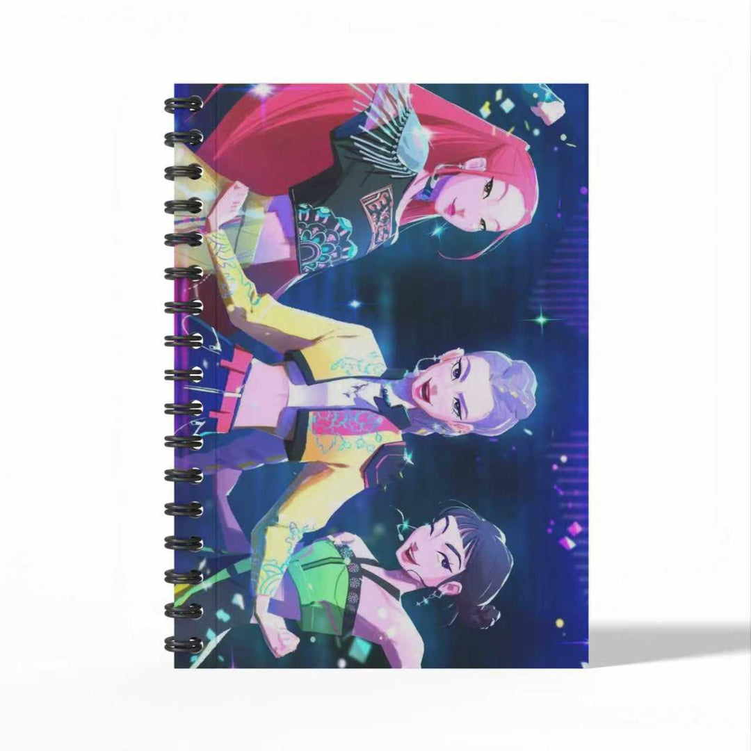 Kpop Demon Hunters coil notebook