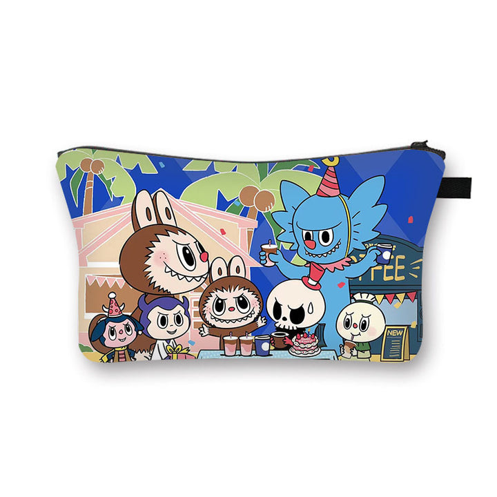 Labubu cosmetic bag portable toiletry bag