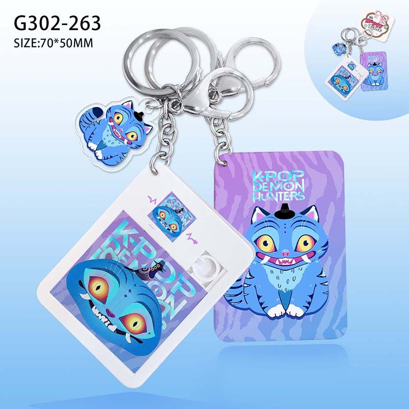 KPop Demon Hunters HUNTR/X Slide Puzzle keychain