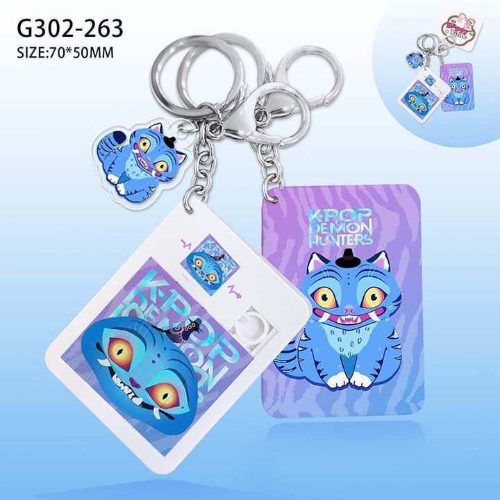 KPop Demon Hunters HUNTR/X Slide Puzzle keychain