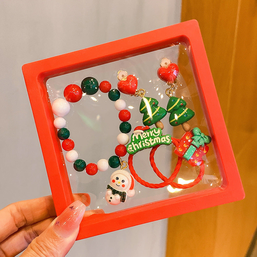 Christmas jewelry accessories 5pcs set-xmas gift