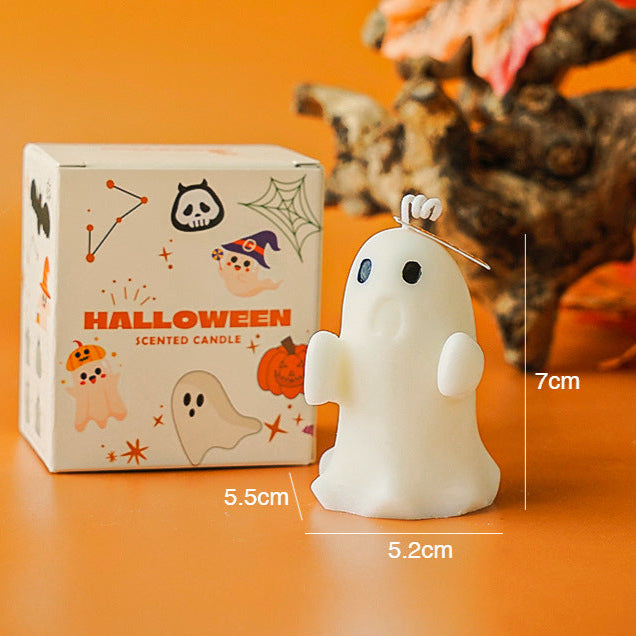 Halloween cute ghost handmade scented candles Halloween gift