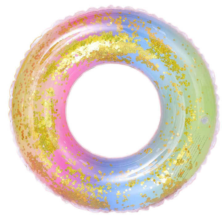 Sequin Mermaid swim ring Pool Float