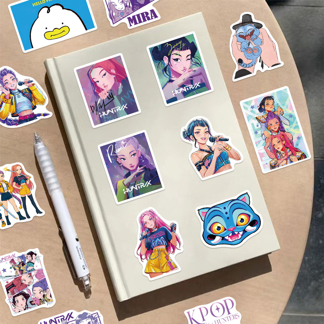 KDH K-pop inspired Waterproof Stickers Pack of 60