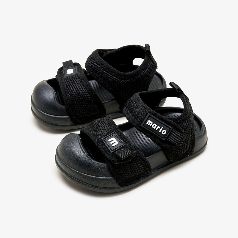 Sports beach sandals summer closed toe sandals for kids