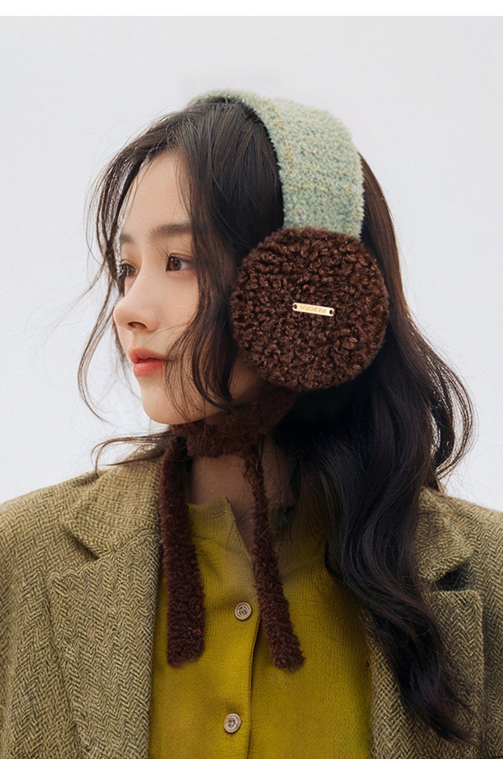 Women's Plush Boneless Headband Ear Warmer Earmuffs