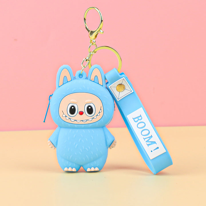 Labubu cute key chain coin purse labubu gift