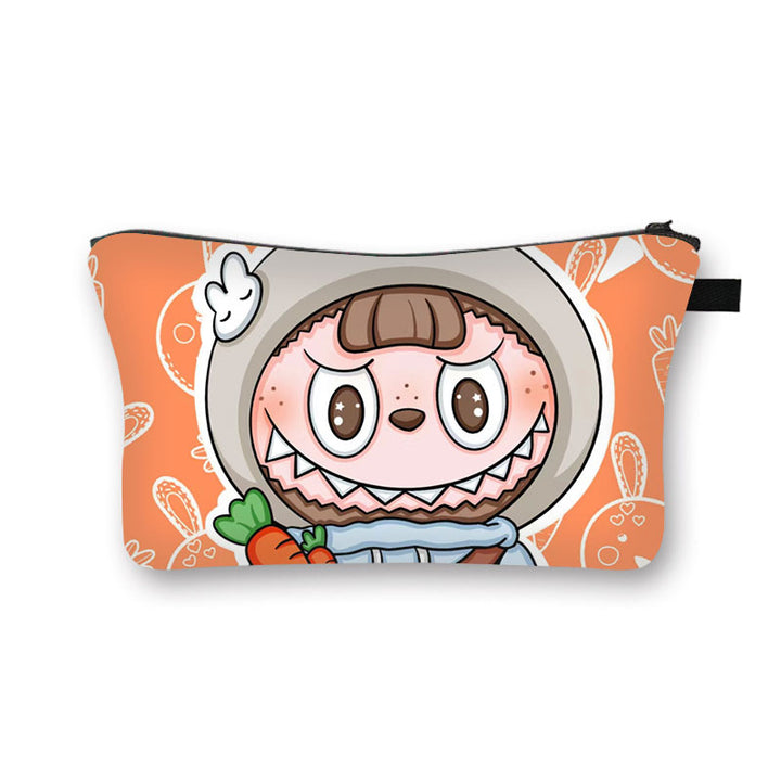 Labubu cosmetic bag portable toiletry bag