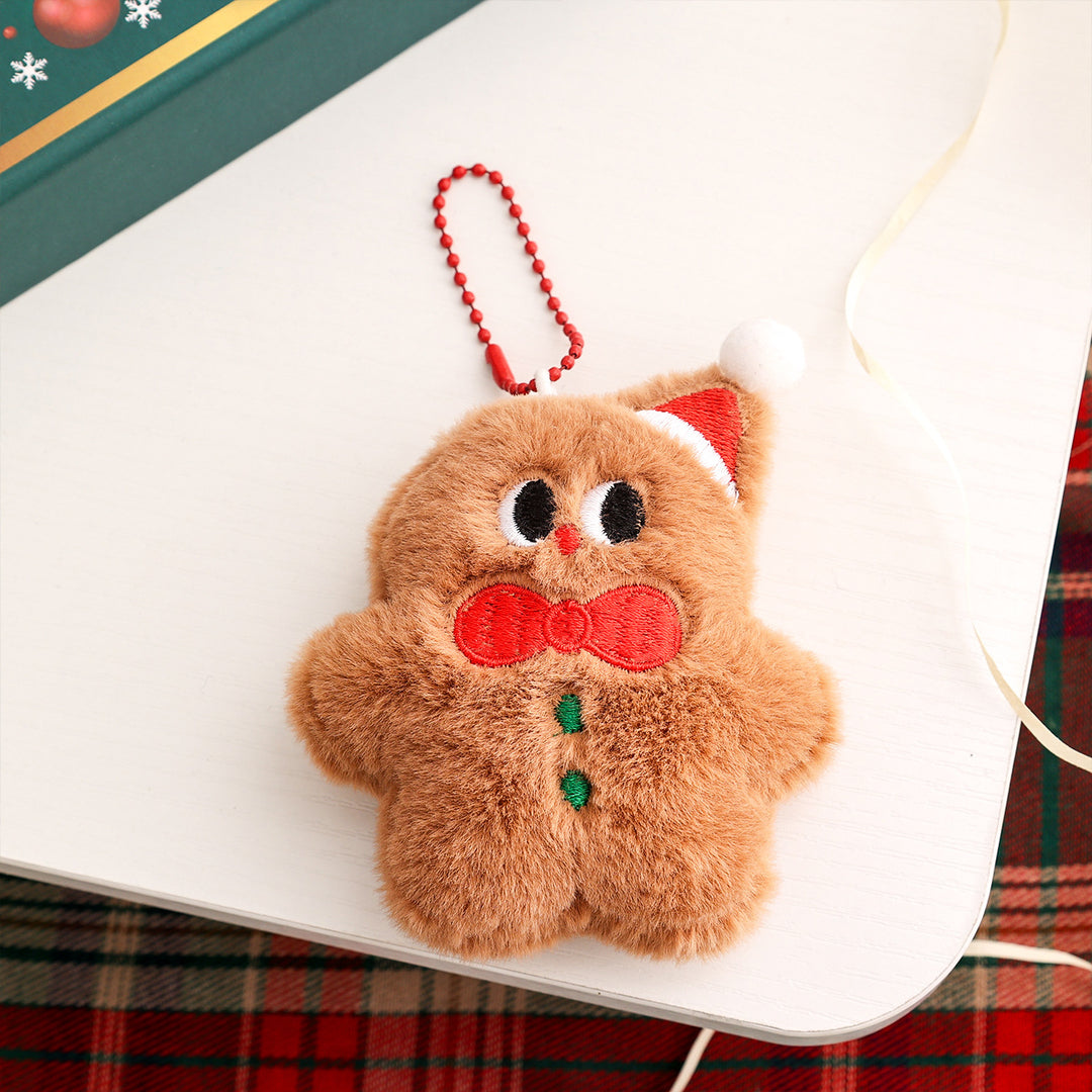 Christmas cute keychain pendant xmas gift
