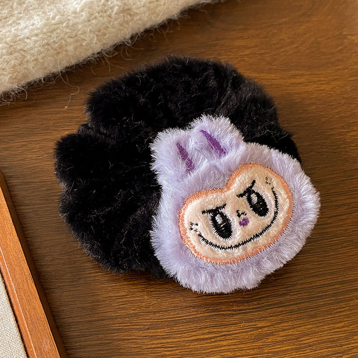 Labubu plush hair ring labubu rubber band hair accessories